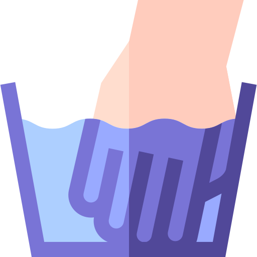 lavado a mano Basic Straight Flat icono