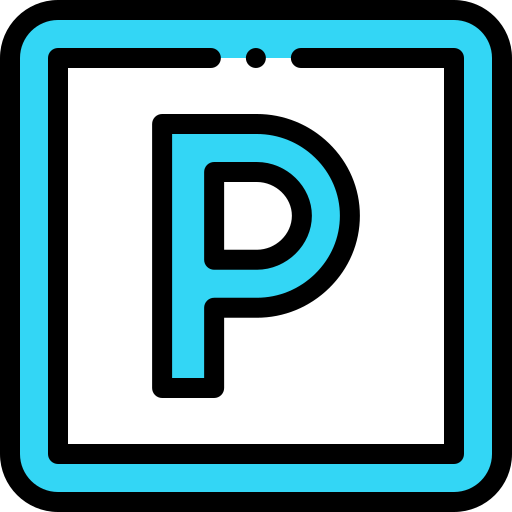 parken Detailed Rounded Lineal color icon