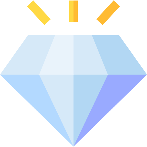 diamante Basic Straight Flat icono