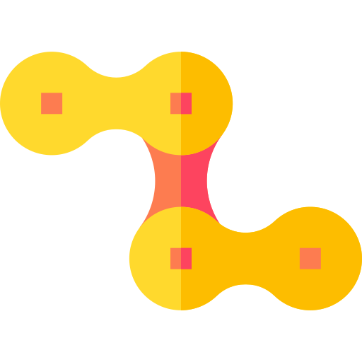 cadena Basic Straight Flat icono
