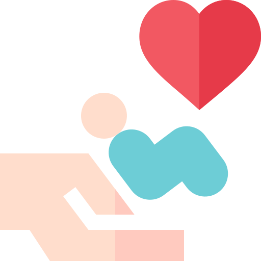 Give love Basic Straight Flat icon