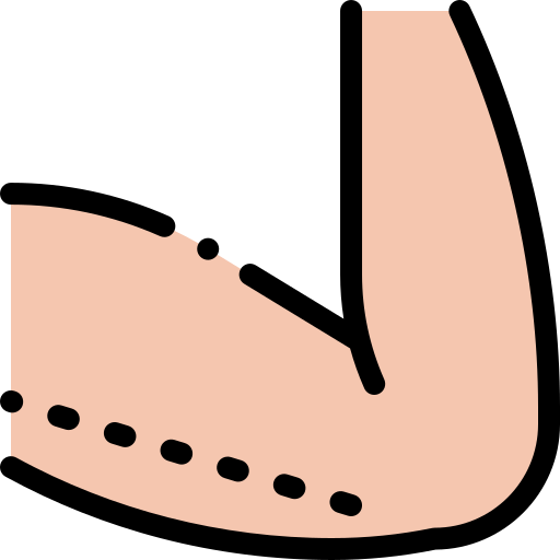 brachioplastyka Detailed Rounded Lineal color ikona
