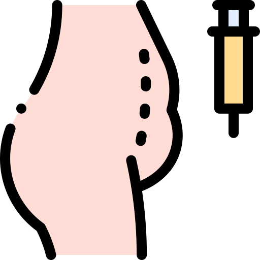liposuccion Detailed Rounded Lineal color Icône