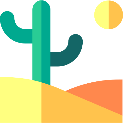 Desert Basic Straight Flat icon