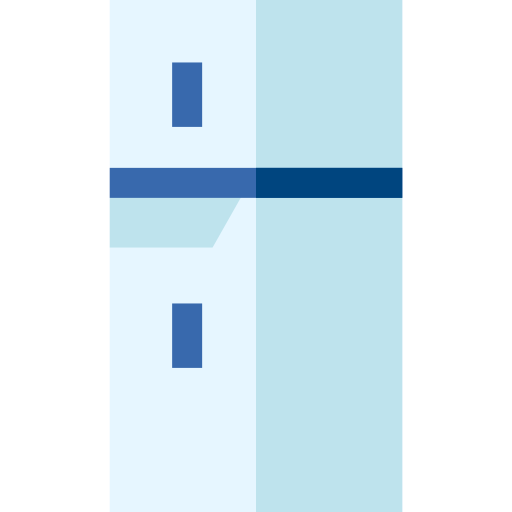 lodówka Basic Straight Flat ikona