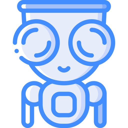로봇 Basic Miscellany Blue icon