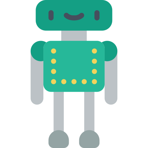 Robot Basic Miscellany Flat icon