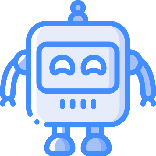 로봇 Basic Miscellany Blue icon