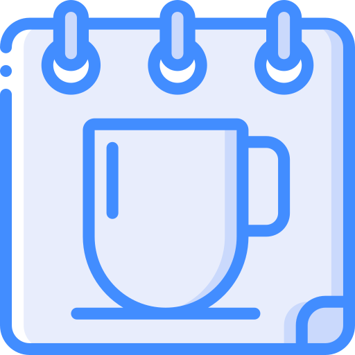 Calendar Basic Miscellany Blue icon