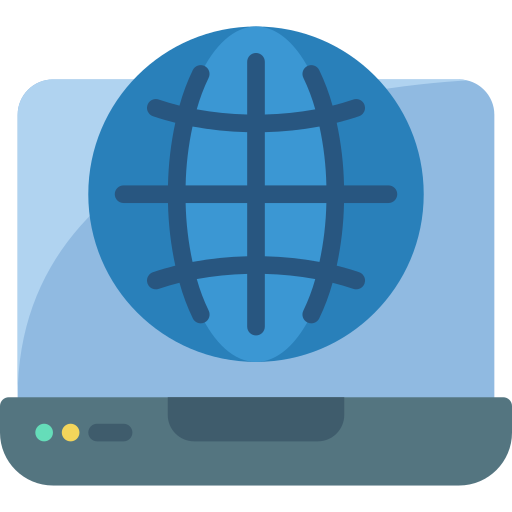 programma di navigazione in rete Basic Miscellany Flat icona