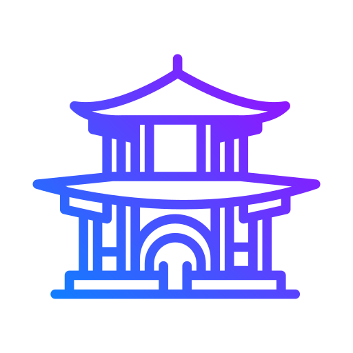 pagoda Generic Gradient ikona