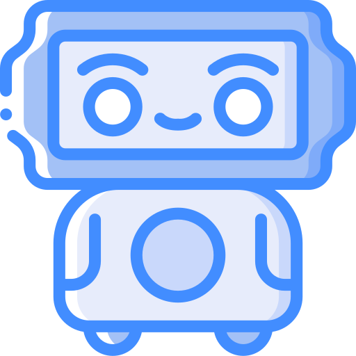 robot Basic Miscellany Blue icoon