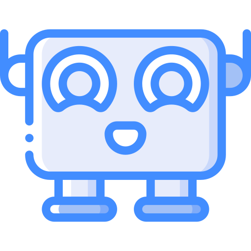 robot Basic Miscellany Blue icona