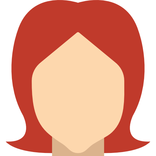 cabello de mujer Basic Miscellany Flat icono