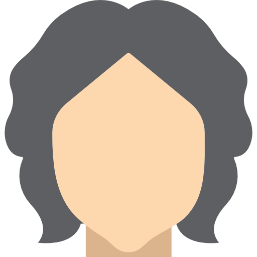 女性の髪 Basic Miscellany Flat icon