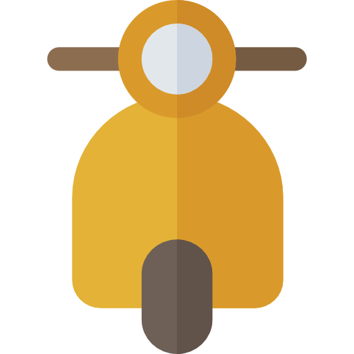 オートバイ Basic Rounded Flat icon