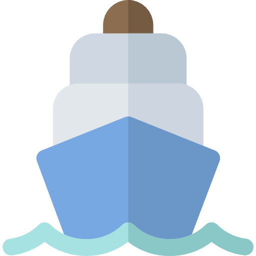 船 Basic Rounded Flat icon