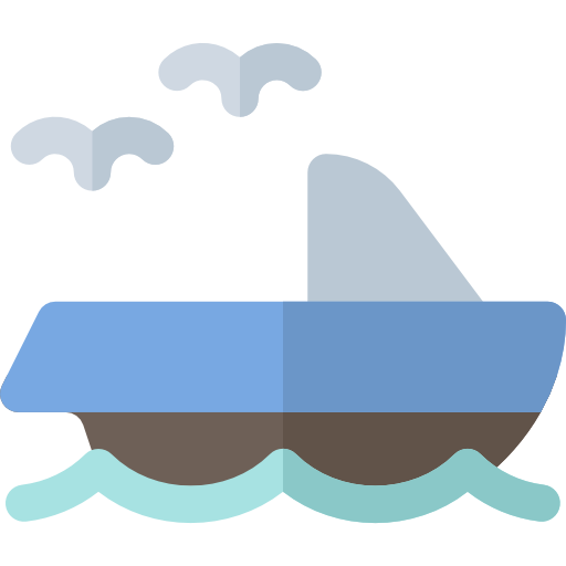 Яхта Basic Rounded Flat иконка