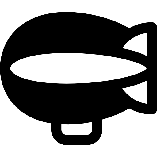 zepelín Basic Rounded Filled icono
