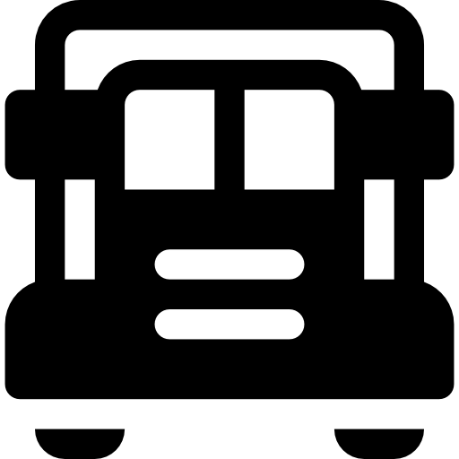 Truck Basic Rounded Filled icon
