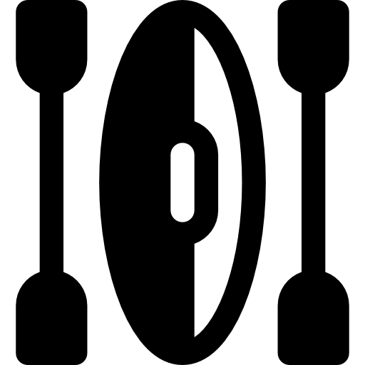 Kayak Basic Rounded Filled icon