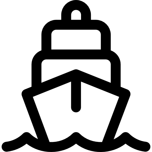 船 Basic Rounded Lineal icon
