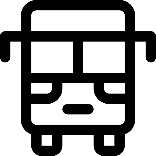 autobús Basic Rounded Lineal icono