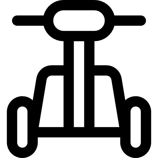 segway Basic Rounded Lineal Icône