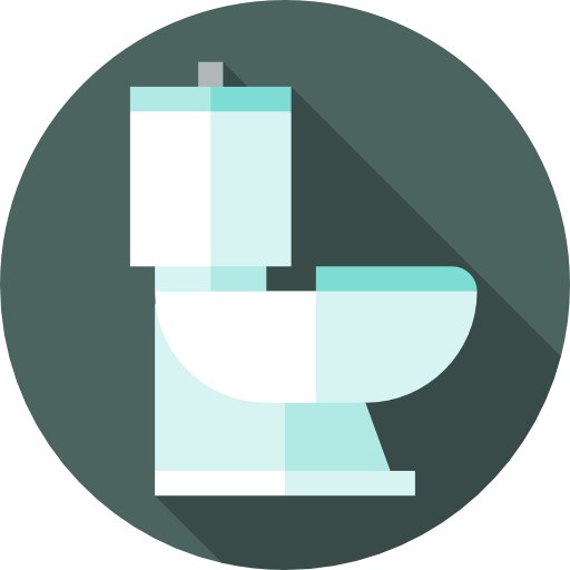 トイレ Flat Circular Flat icon