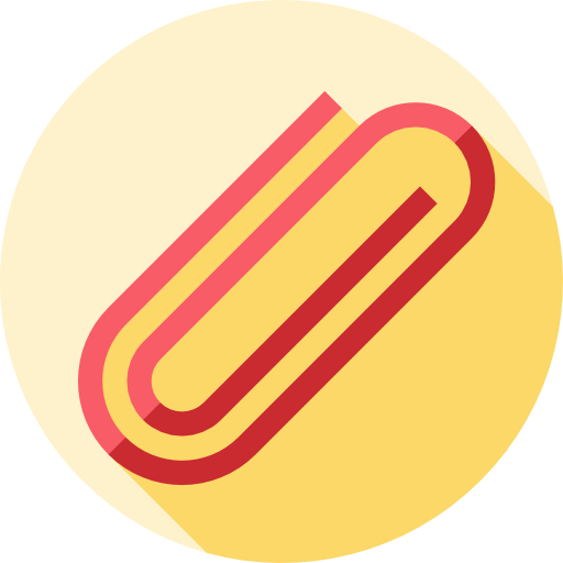 添付 Flat Circular Flat icon