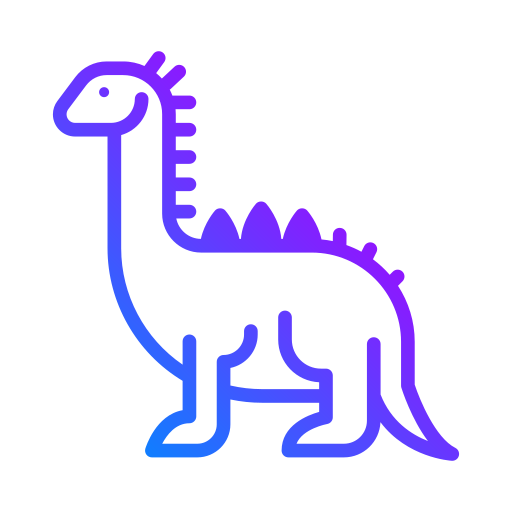 diplodocus Generic Gradient icono
