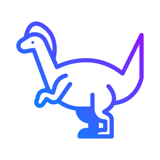 dinozaur Generic Gradient ikona