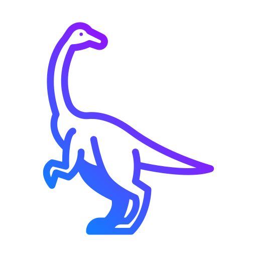 dinozaur Generic Gradient ikona