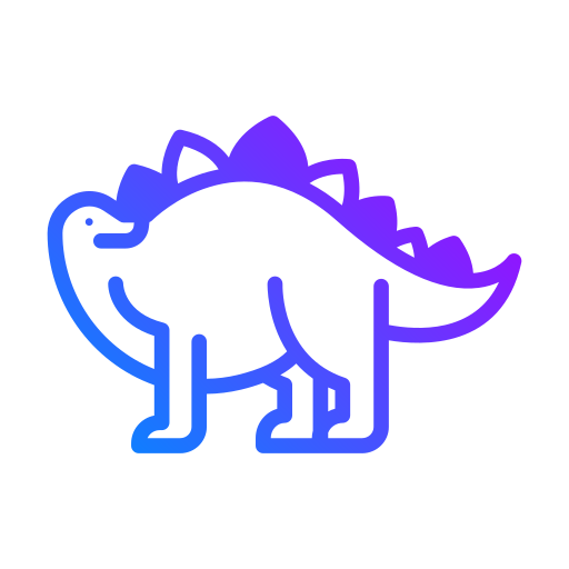 stegosaurus Generic Gradient icon