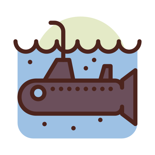 Подводная лодка Darius Dan Lineal Color иконка