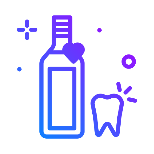 anti-séptico bucal Generic Gradient Ícone