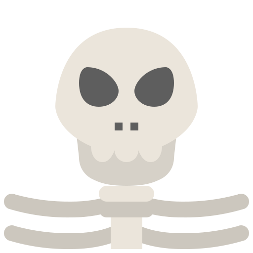 esqueleto Generic Flat icono