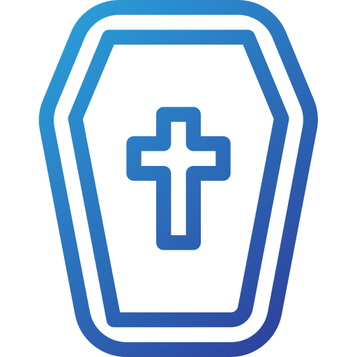 Coffin Generic Gradient icon