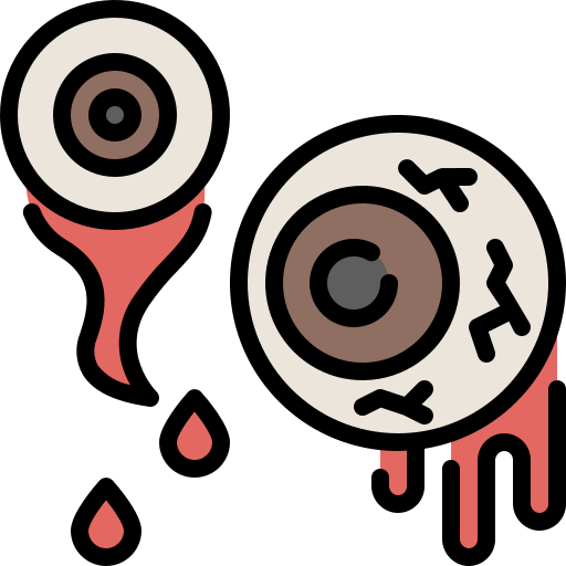 Eyeball Generic Outline Color icon