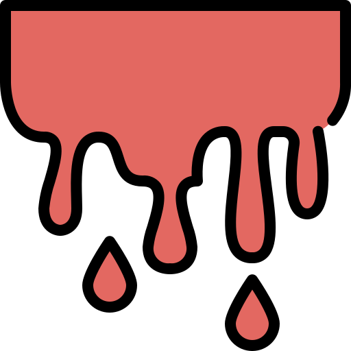 sangre Generic Outline Color icono