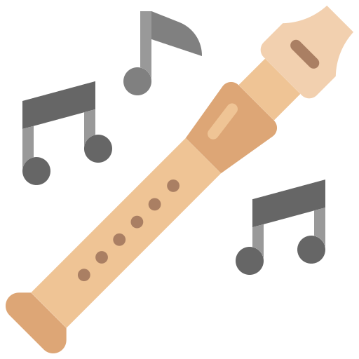 fluit Generic Flat icoon