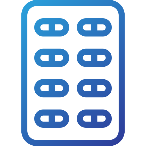 Blister Generic Gradient icon