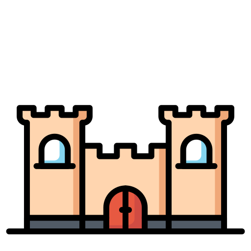 Замок Generic Outline Color иконка