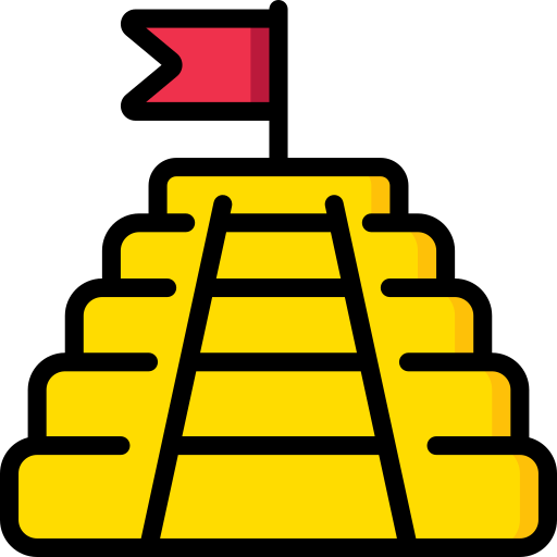 Ladder Basic Miscellany Lineal Color icon