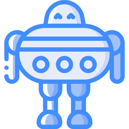 robot Basic Miscellany Blue Icône