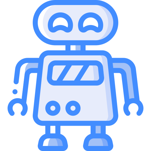 ロボット Basic Miscellany Blue icon
