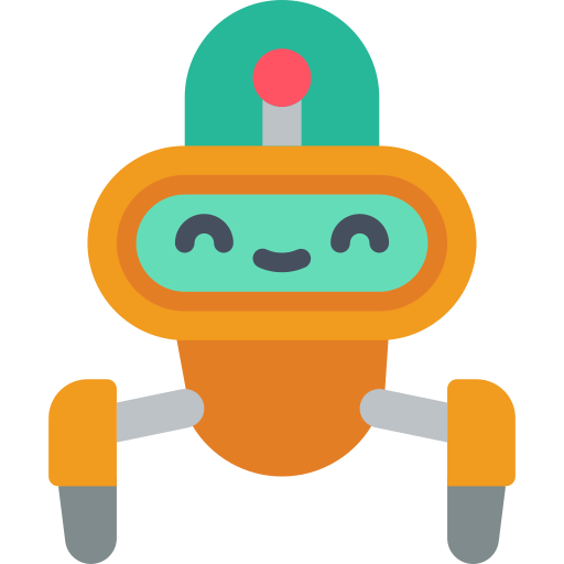 Robot Basic Miscellany Flat icon