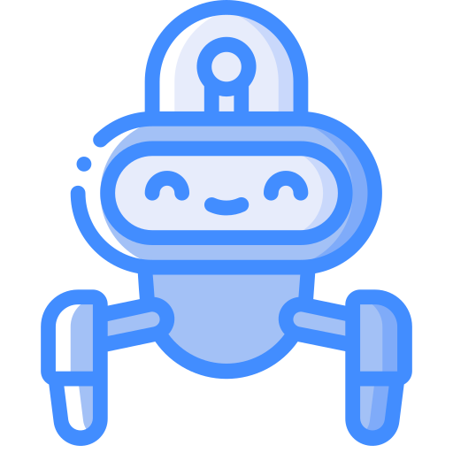 robot Basic Miscellany Blue Icône