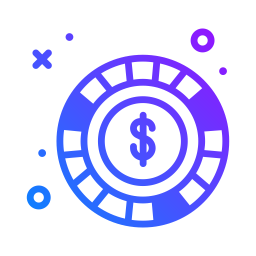 fichas de cassino Generic Gradient Ícone