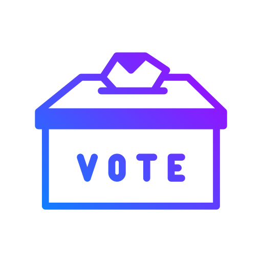 urna wyborcza Generic Gradient ikona
